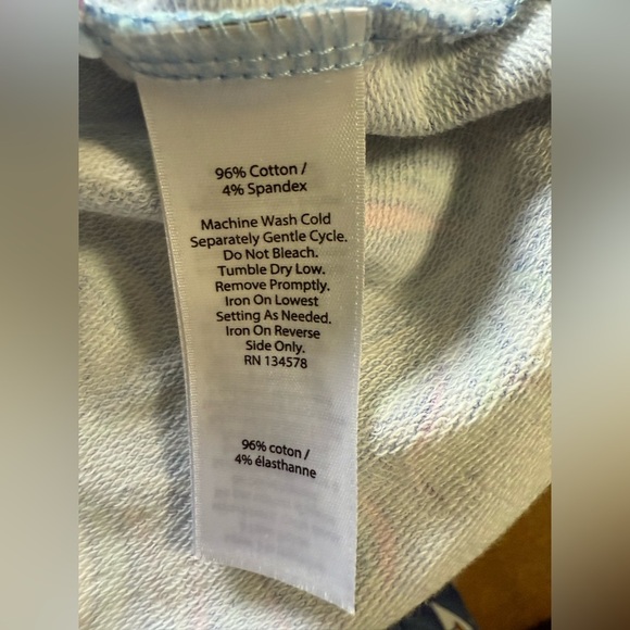 Vineyard Vines Girl’s Plumeria Shep Quarter Zip Beach Cover-Up - Size Large - Picture 7 of 7